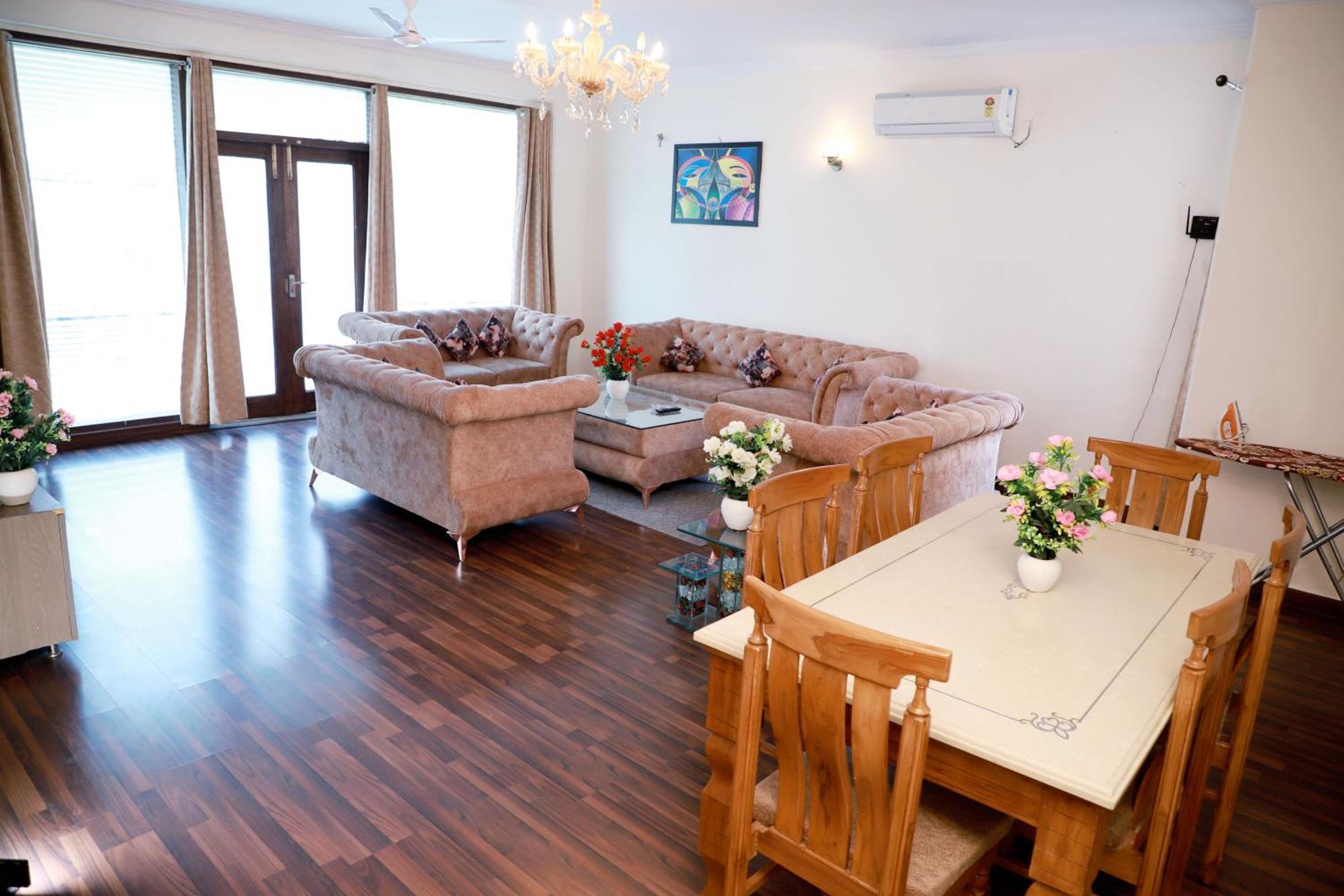 Fortune Home Service Apartment 2Bhk,E28 Saket 2A Nové Dillí Exteriér fotografie